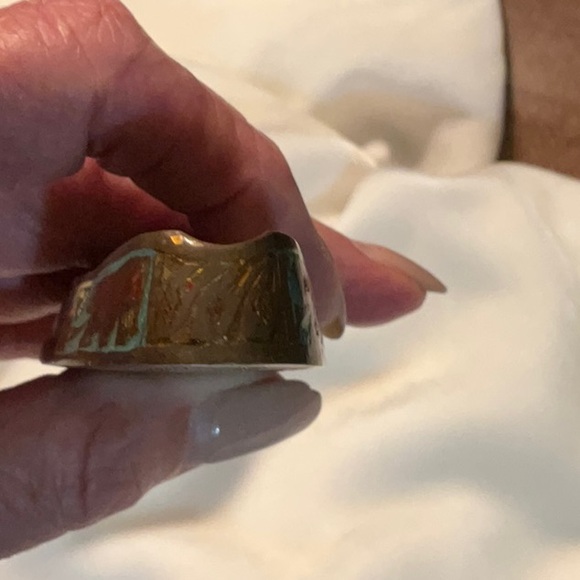 India Brass Shoe Ashtray Incense Holder Vintage Tobacciana - Picture 13 of 13